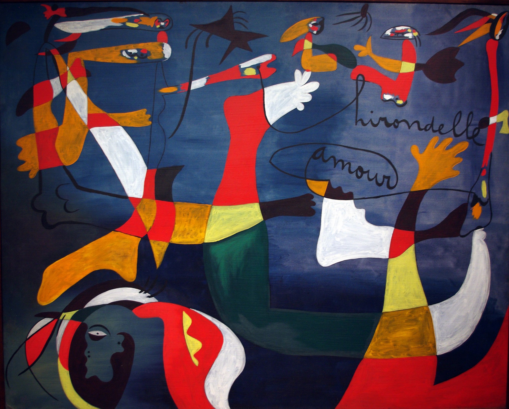Современное художественное произведение. Жоан Миро карнавал Арлекина. Жоан Миро художники Испании. Жоан Миро композиция 1927. Абстракционизм Жоан Миро.