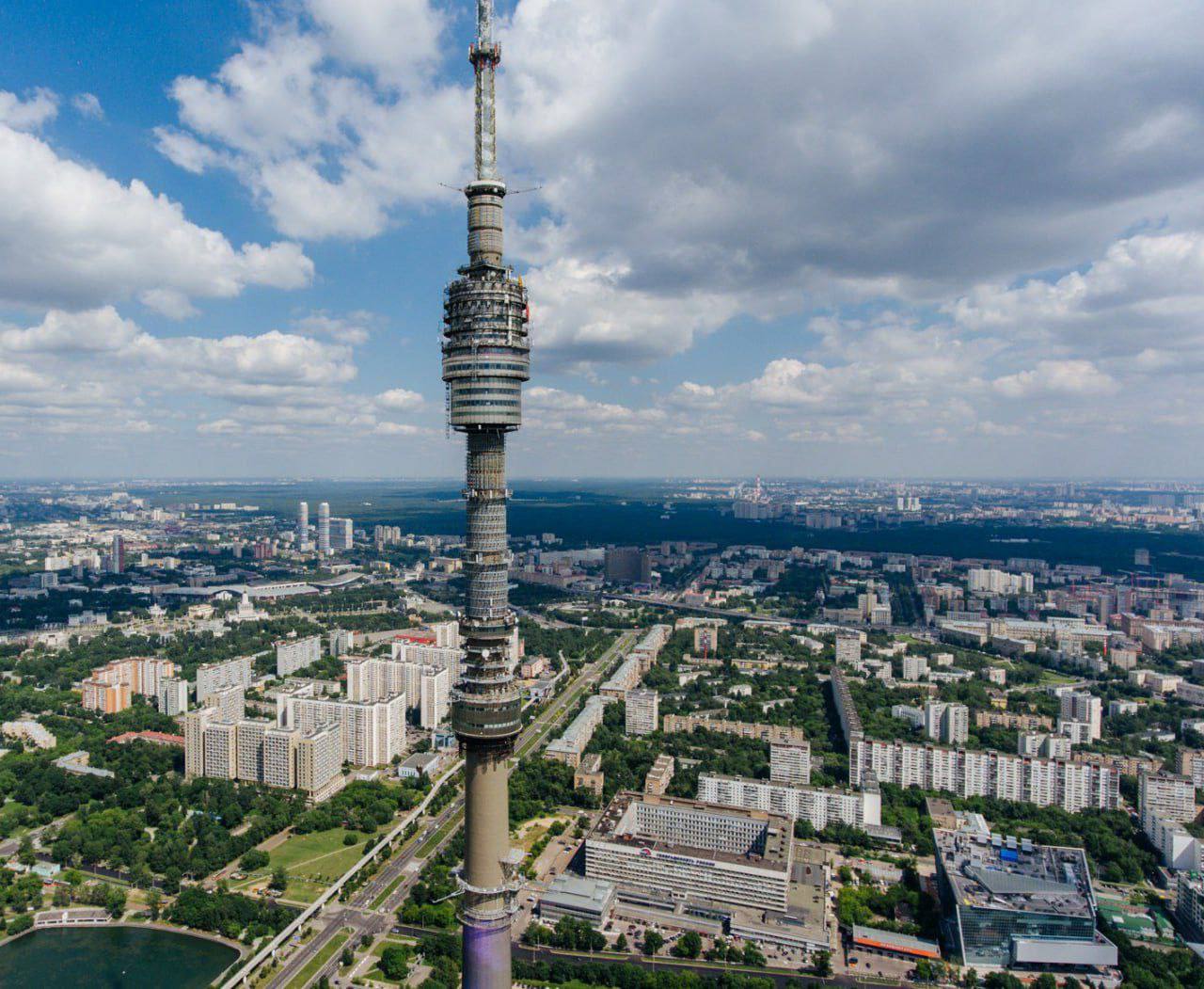 останкинская телевизионная башня