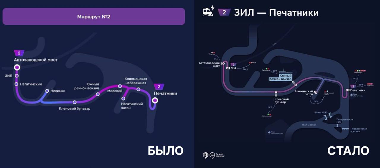 Маршруты регулярного сообщения