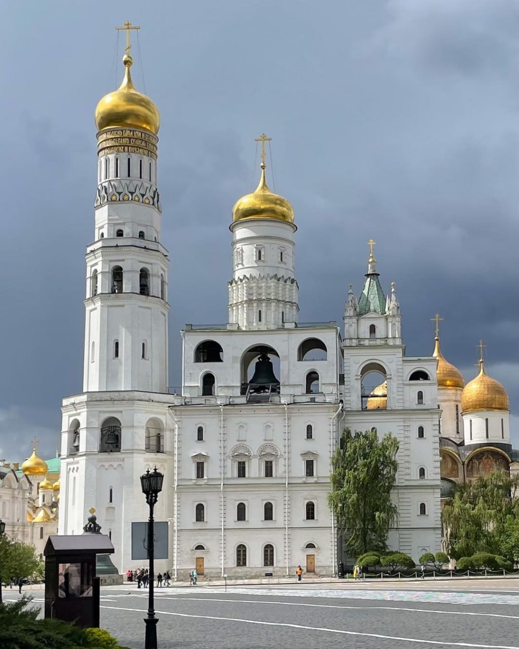 вид с колокольни ивана великого в москве