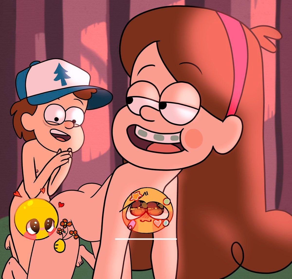 Mable pines nackt