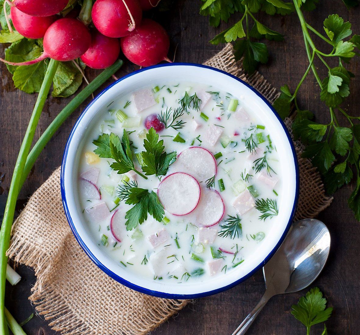 Рецепт окрошки классической