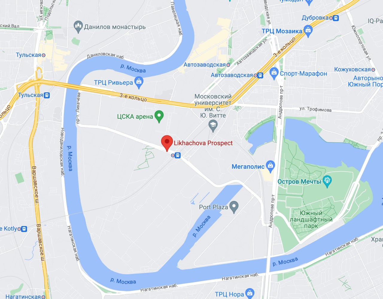 Проспект Лихачева 20 на карте Москвы. Политджойстик телеграмм канал новости