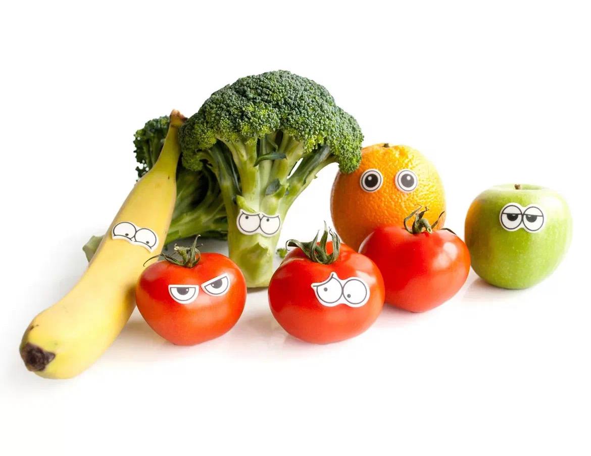 Овощи и фрукты. Смешные овощи и фрукты. Живые овощи. Интересные овощи.